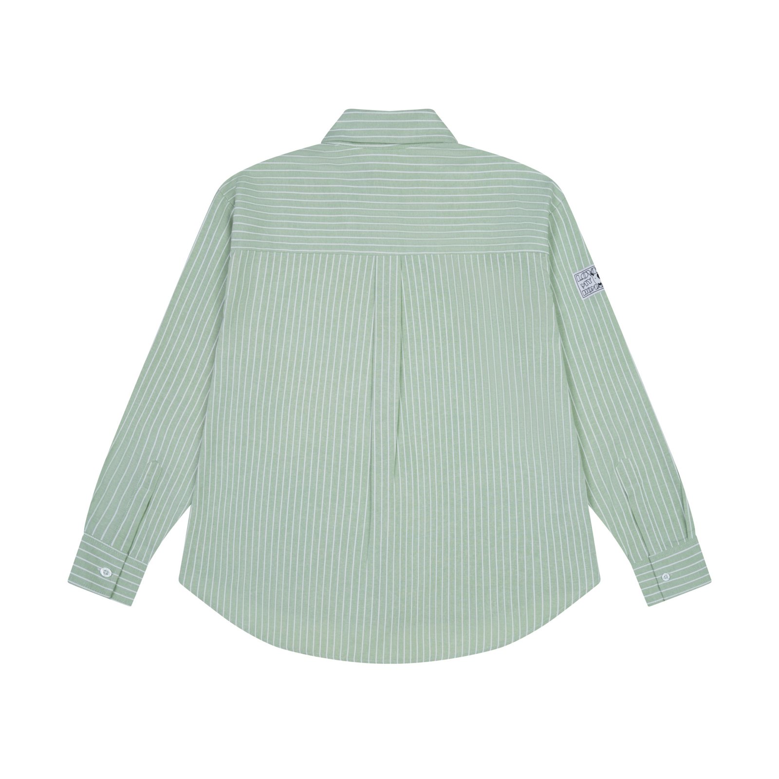 Oversized Striped Long Sleeve Shirt